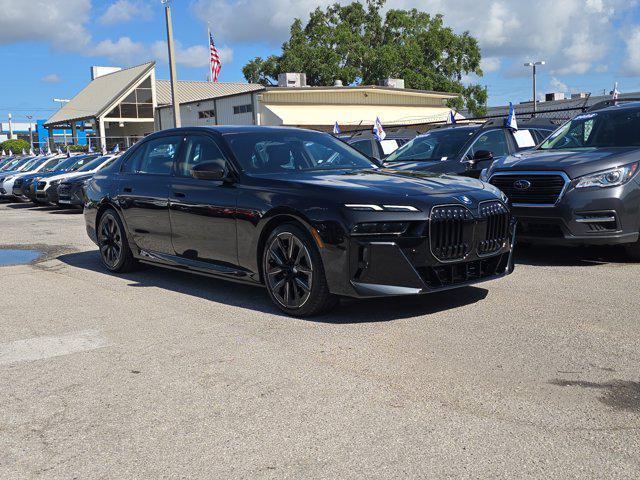 new 2025 BMW 750e car, priced at $114,575