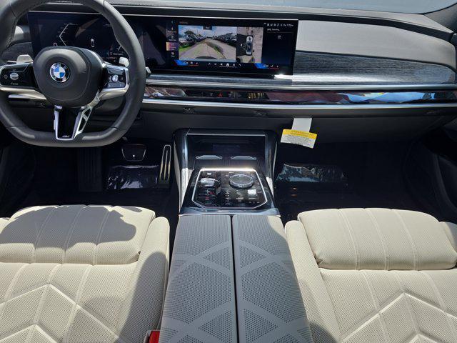 new 2025 BMW 740 car, priced at $104,485