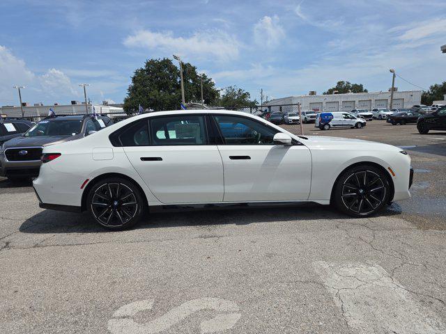 new 2025 BMW 740 car, priced at $104,485