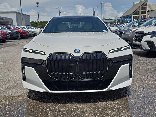 new 2025 BMW 740 car, priced at $104,485