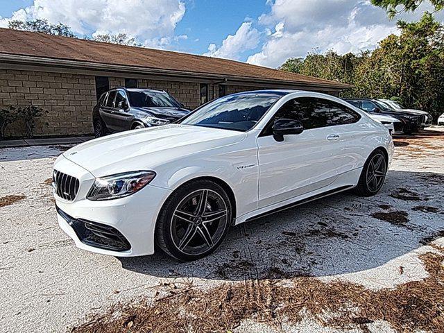 used 2019 Mercedes-Benz AMG C 63 car, priced at $49,595