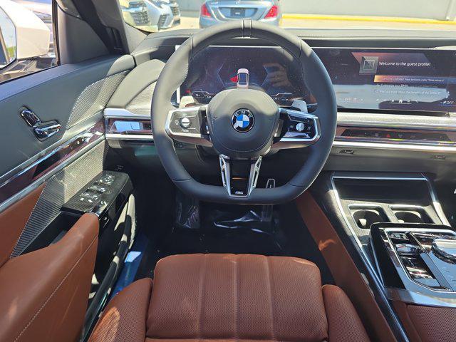 new 2025 BMW 760 car, priced at $125,325