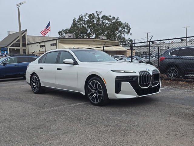 new 2025 BMW 740 car, priced at $104,370