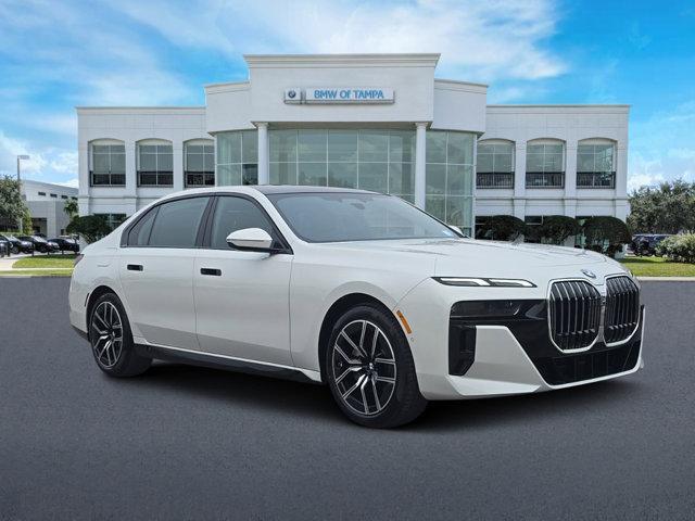 new 2025 BMW 740 car, priced at $104,370