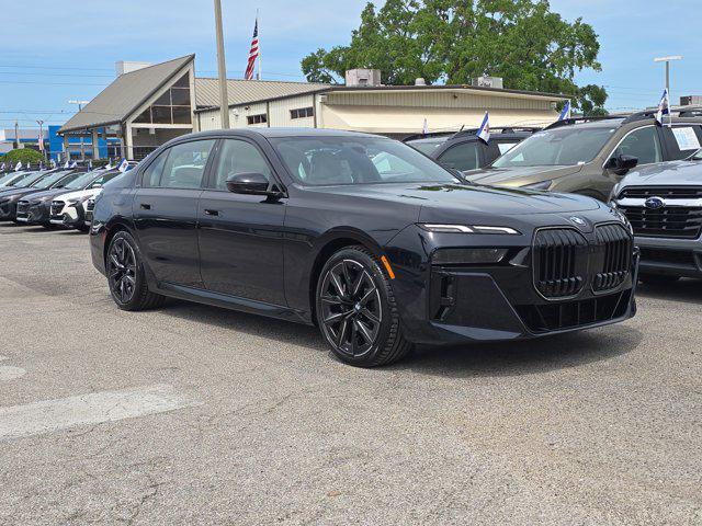 new 2025 BMW 760 car, priced at $129,225