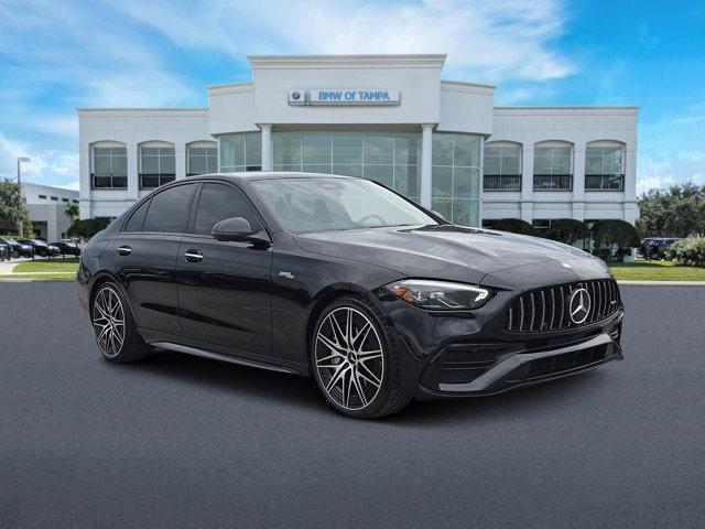used 2024 Mercedes-Benz AMG C 43 car, priced at $57,324