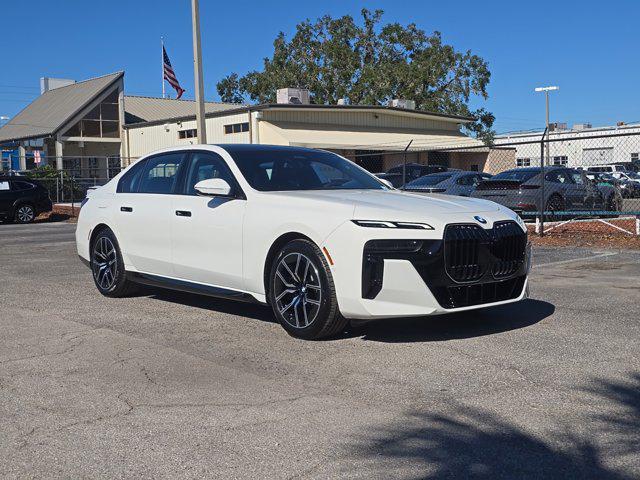 new 2025 BMW 740 car, priced at $102,925