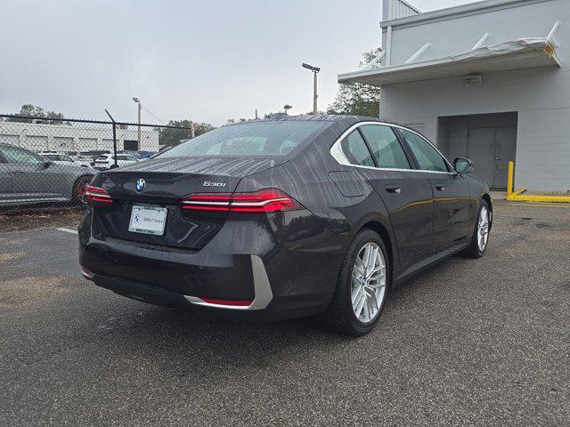 new 2025 BMW 530 car, priced at $61,525