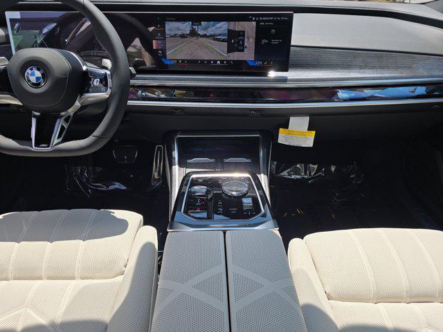 new 2025 BMW 740 car, priced at $104,485