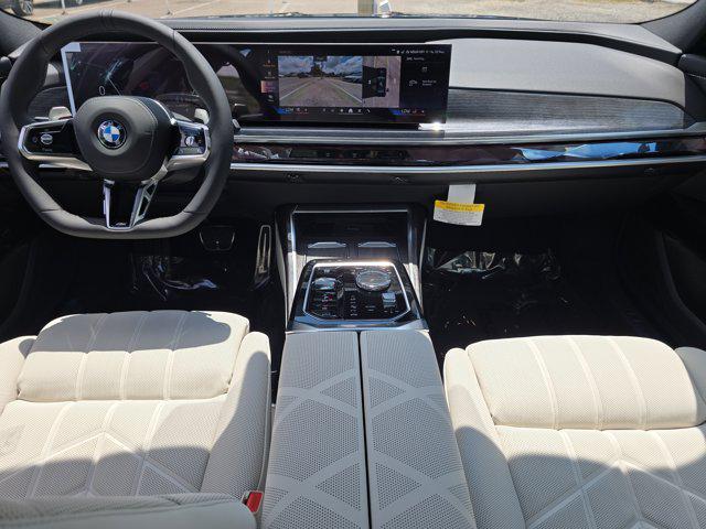 new 2025 BMW 740 car, priced at $104,485