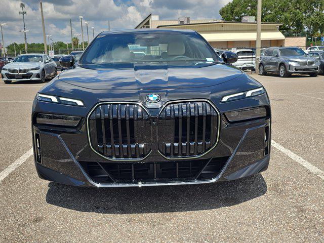 new 2025 BMW 740 car, priced at $104,485