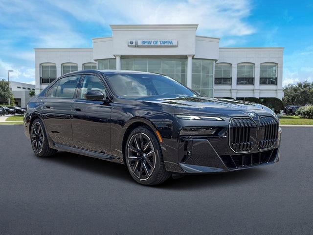 new 2025 BMW 740 car, priced at $104,485