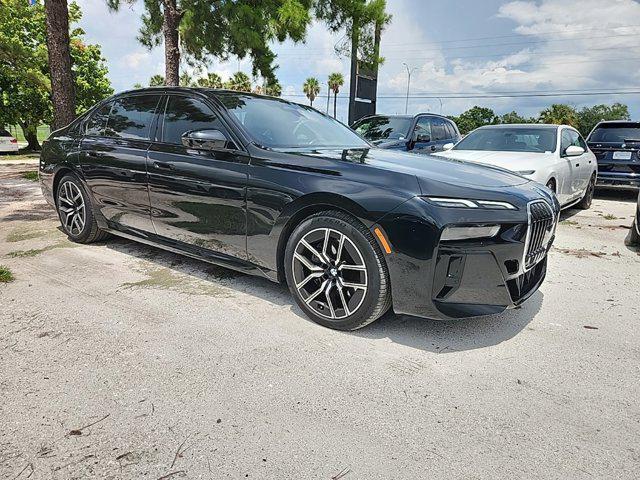 used 2023 BMW 740 car, priced at $70,853