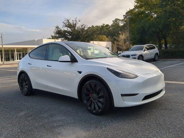 used 2024 Tesla Model Y car, priced at $43,211