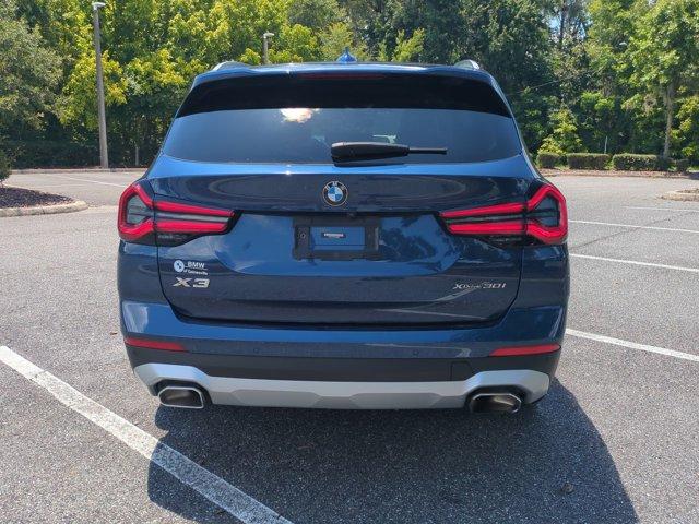 used 2022 BMW X3 car, priced at $35,232