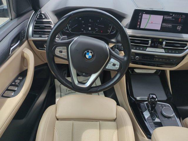 used 2022 BMW X3 car, priced at $27,369