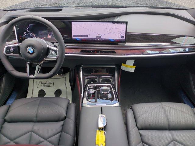 new 2025 BMW 740 car, priced at $105,635
