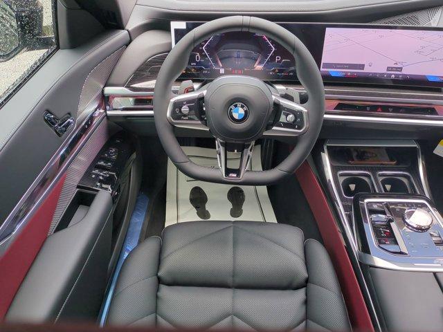 new 2025 BMW 740 car, priced at $105,635