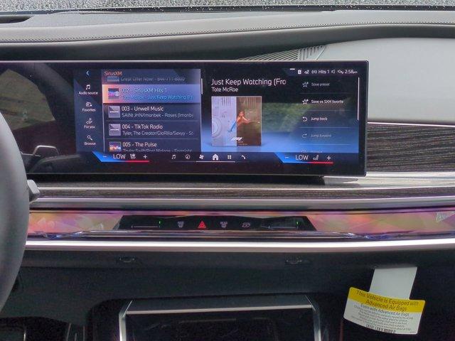 new 2025 BMW 740 car, priced at $105,635