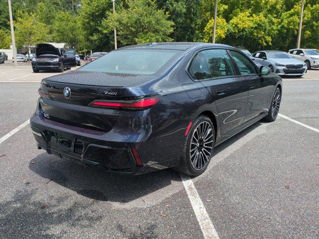 new 2025 BMW 740 car, priced at $105,635