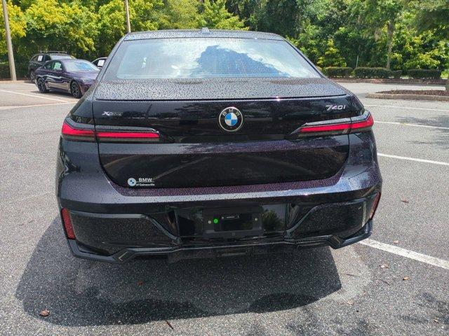 new 2025 BMW 740 car, priced at $105,635