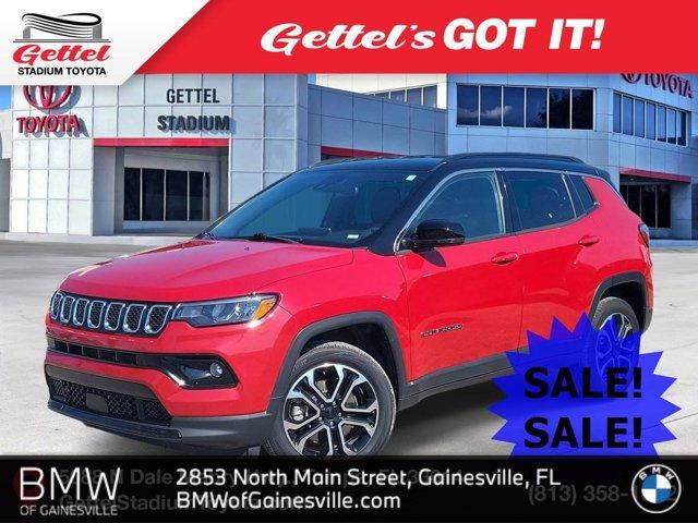 used 2023 Jeep Compass car, priced at $21,106