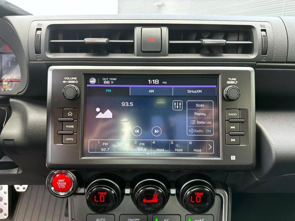 new 2025 Subaru BRZ car, priced at $40,623