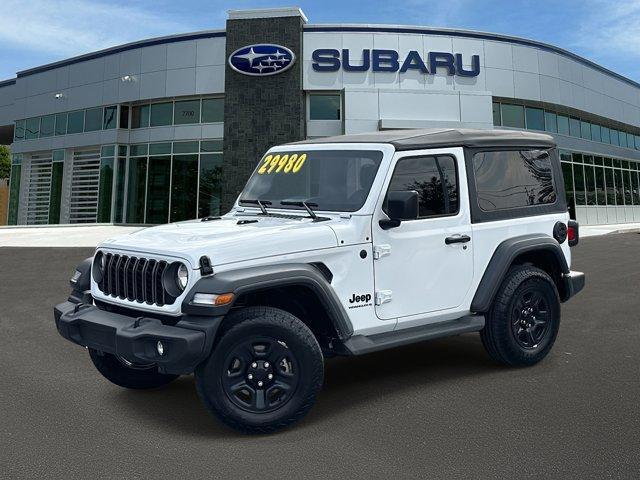 used 2025 Jeep Wrangler car, priced at $29,480