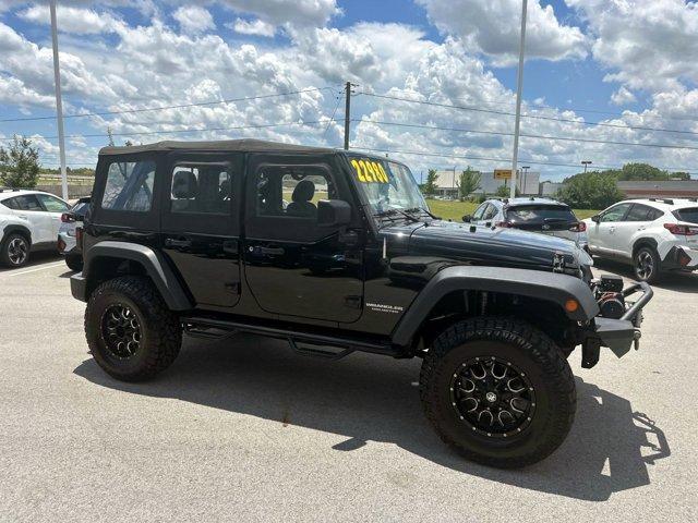 used 2017 Jeep Wrangler Unlimited car, priced at $21,989