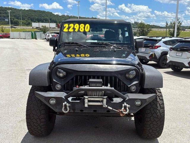 used 2017 Jeep Wrangler Unlimited car, priced at $21,989