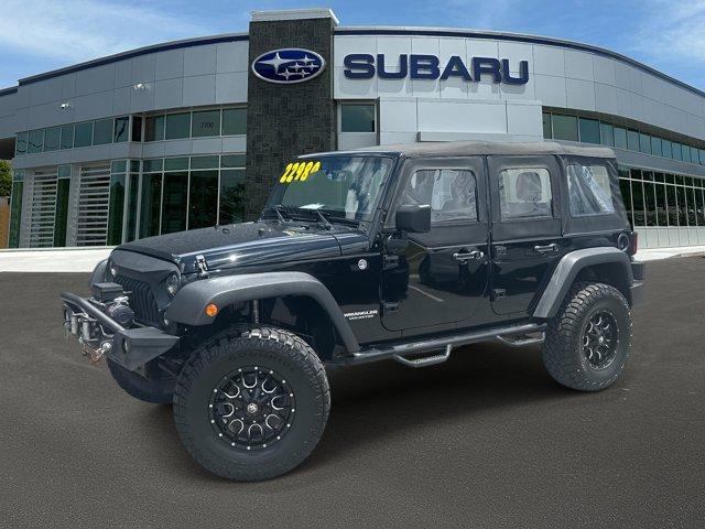 used 2017 Jeep Wrangler Unlimited car, priced at $21,980