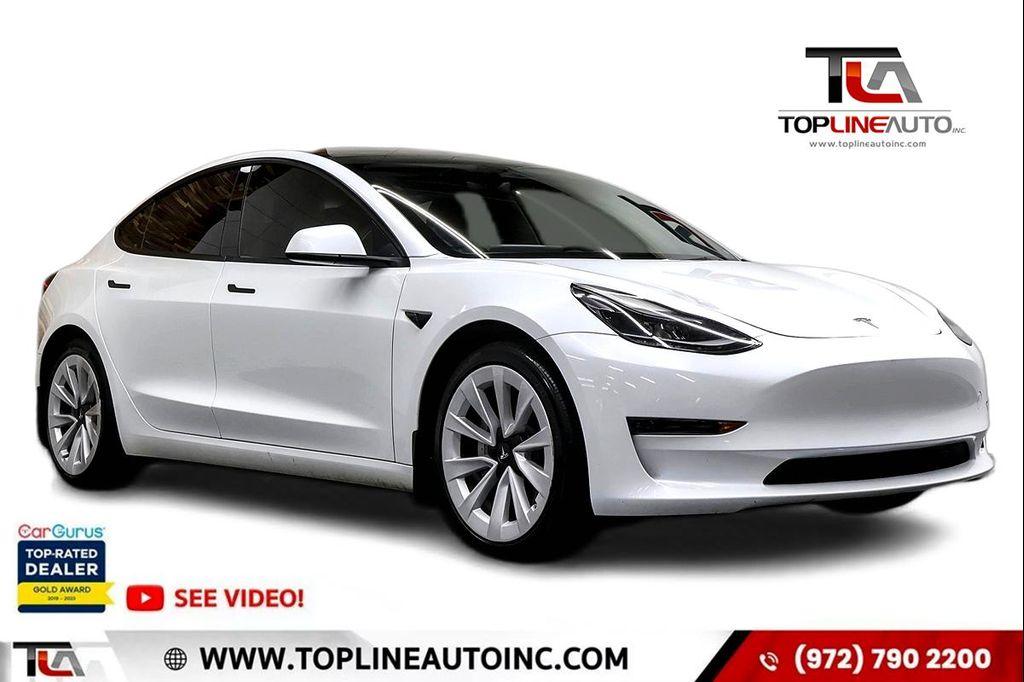 used 2023 Tesla Model 3 car, priced at $24,491