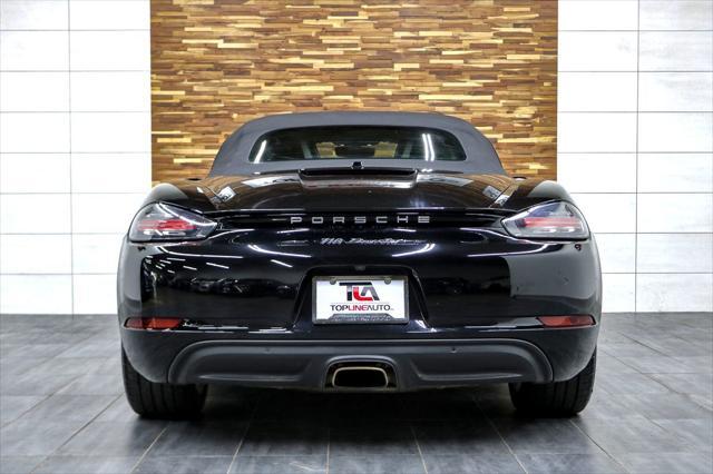 used 2018 Porsche 718 Boxster car, priced at $44,492