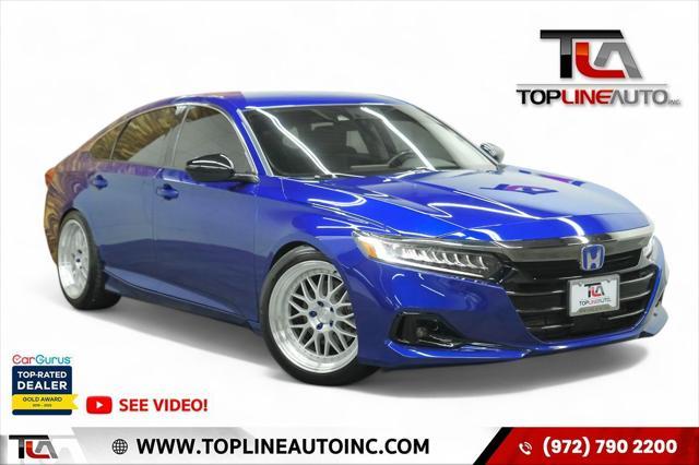 used 2022 Honda Accord car, priced at $23,991