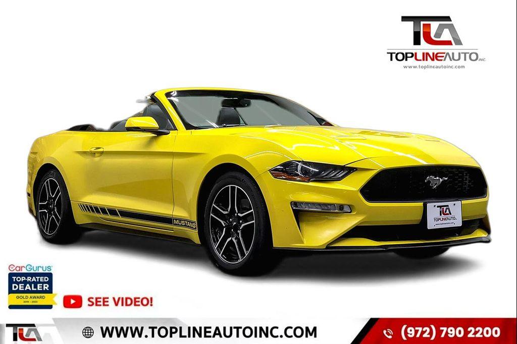 used 2018 Ford Mustang car, priced at $16,991