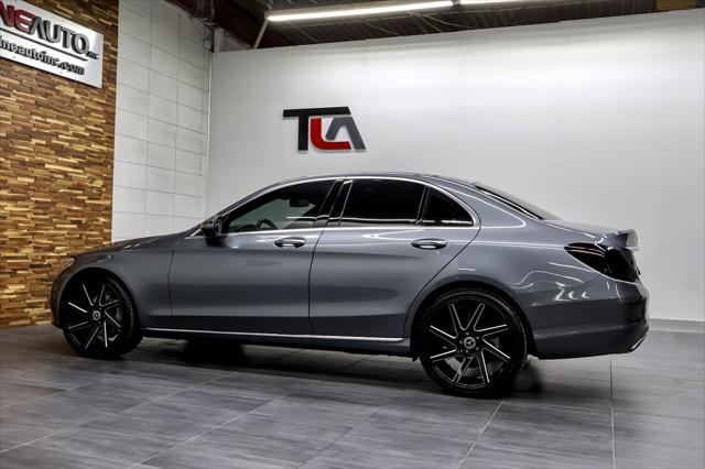 used 2018 Mercedes-Benz C-Class car, priced at $13,491
