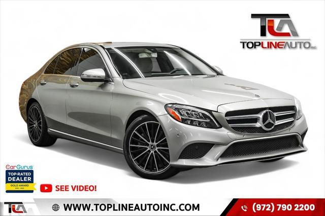 used 2020 Mercedes-Benz C-Class car, priced at $23,991