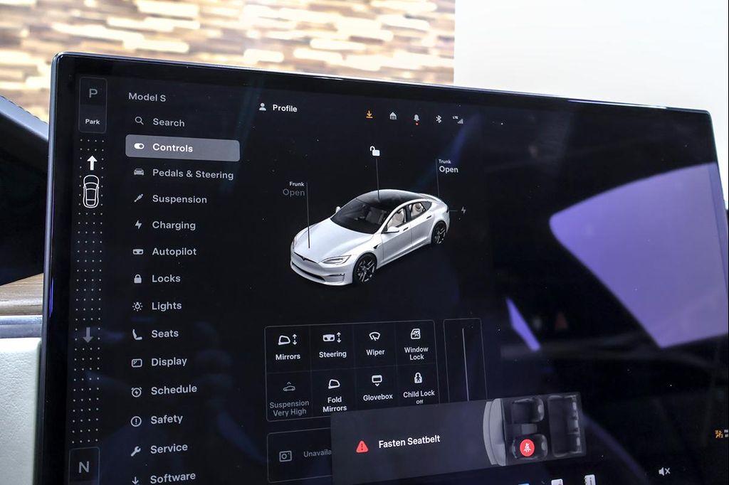 used 2021 Tesla Model S car, priced at $53,491