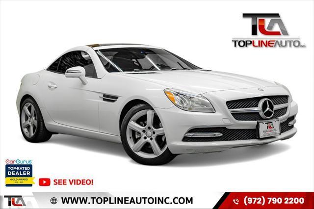 used 2015 Mercedes-Benz SLK-Class car, priced at $17,991