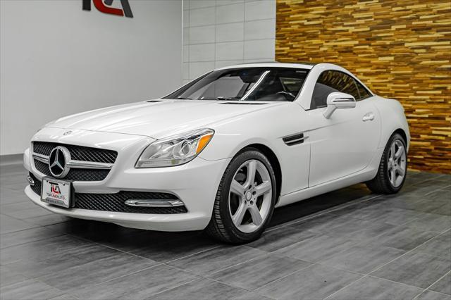 used 2015 Mercedes-Benz SLK-Class car, priced at $17,991