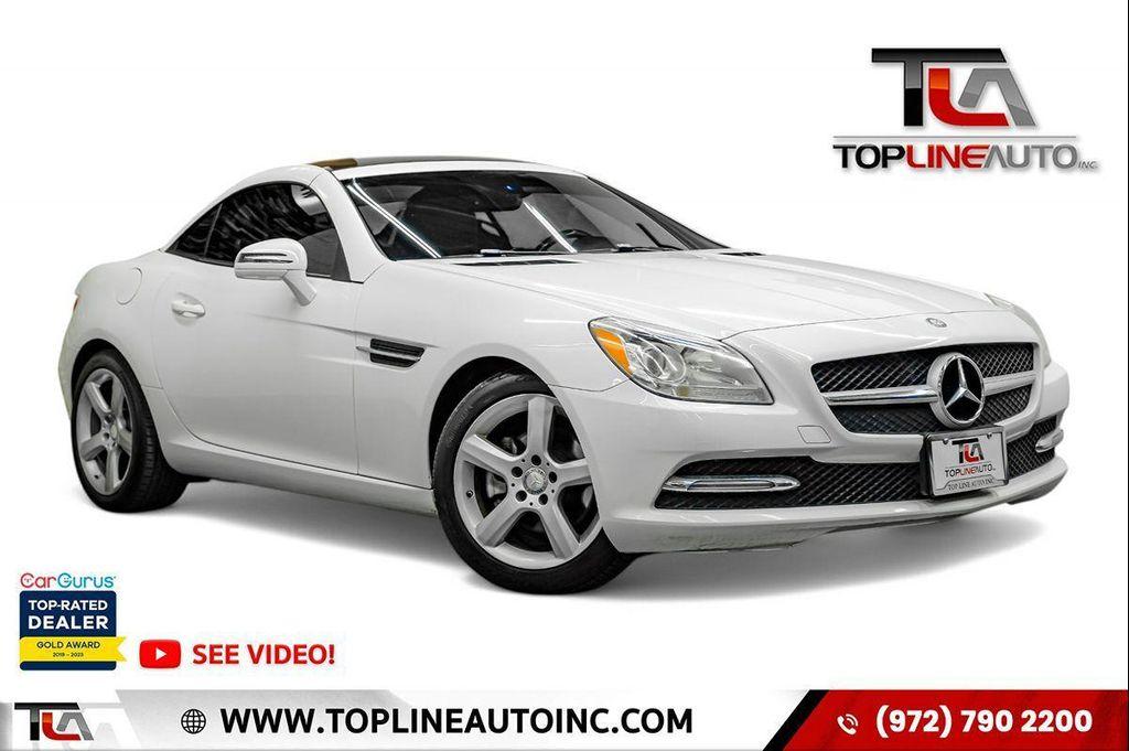 used 2015 Mercedes-Benz SLK-Class car, priced at $17,991