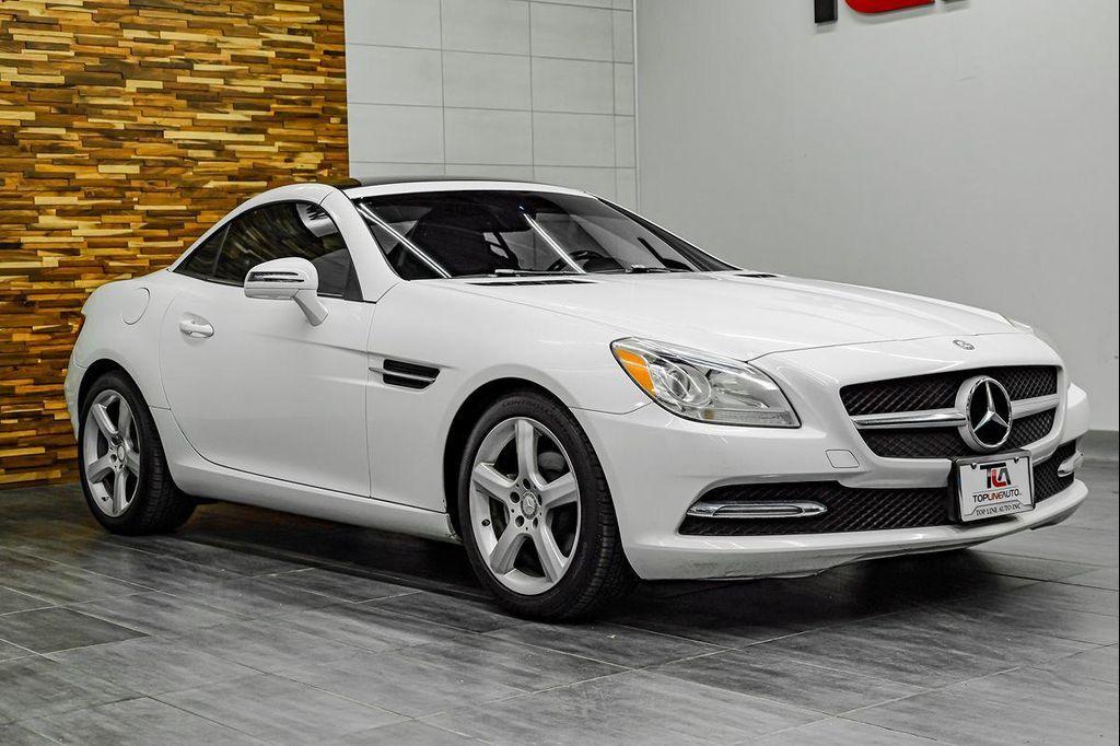 used 2015 Mercedes-Benz SLK-Class car, priced at $17,991