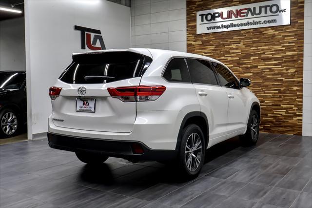 used 2018 Toyota Highlander car, priced at $19,991