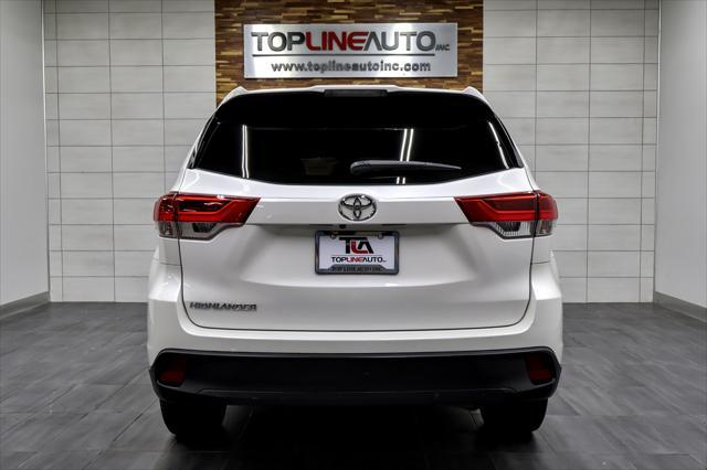 used 2018 Toyota Highlander car, priced at $19,991