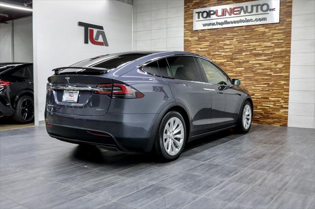 used 2018 Tesla Model X car, priced at $29,991