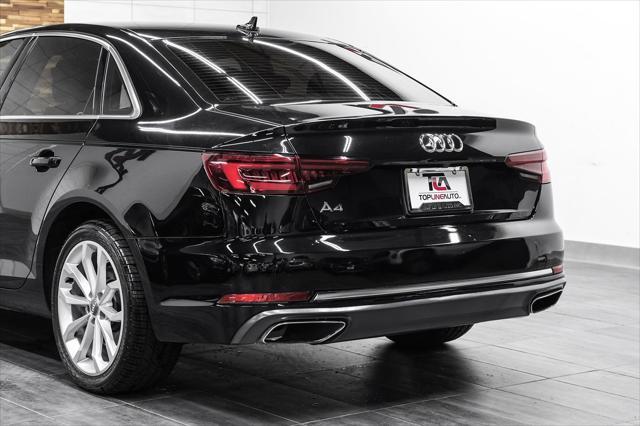 used 2019 Audi A4 car, priced at $19,991