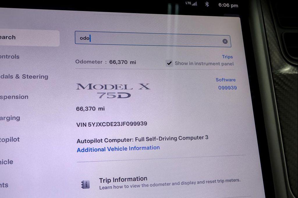 used 2018 Tesla Model X car, priced at $26,991