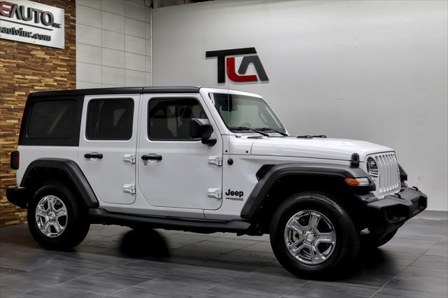 used 2022 Jeep Wrangler Unlimited car, priced at $30,991