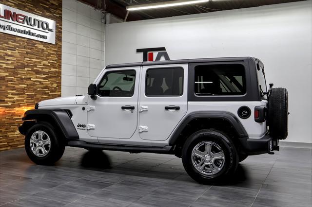 used 2022 Jeep Wrangler Unlimited car, priced at $30,991