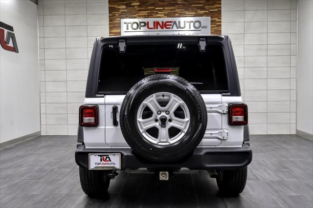 used 2022 Jeep Wrangler Unlimited car, priced at $30,991